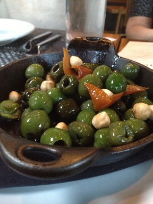 Duck Fat Olives from Moto in Nashville